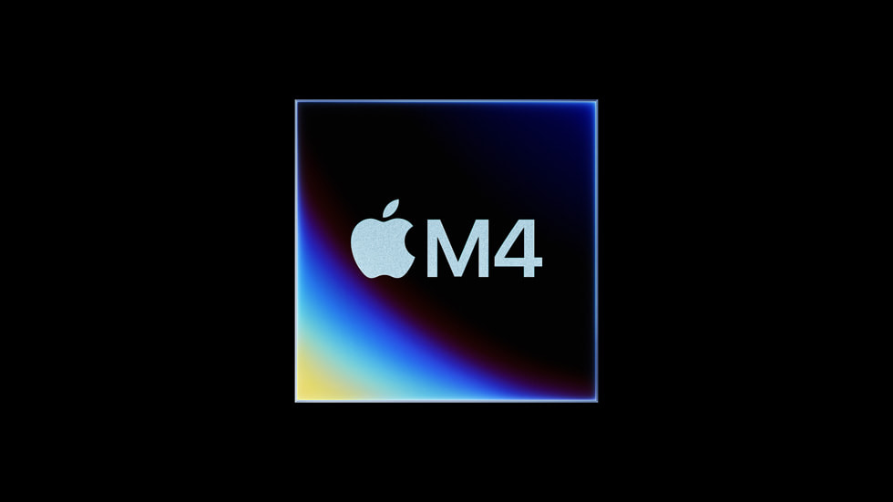 The M4 chip represents Apple's latest innovation, symbolizing a new era in advanced computing and energy efficiency.